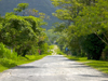 Panama - El Valle de Anton mountain range - dirt road - photo by H.Olarte