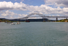 Panama Canal: Puente de las Americas and the Canal - photo by H.Olarte