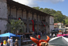 Portobello Customs House, Portobello, Coln, Panama, Central America, as seen from the San Geronimo Fort during the Devils and Congos festival - photo by H.Olarte