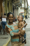 Panama - Panama City - mother and baby - photo by D.Smith