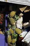Santiago de Veraguas, Panama: pineapples for sale at El Mosquero, - photo by H.Olarte