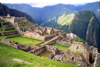 Machu Pichu, Cusco region, Peru: Inca city in the clouds - Historic Sanctuary of Machu Picchu - Unesco world heritage site - one of the New Seven Wonders of the World - photo by L.Moraes