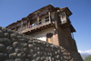 Cuzco region, Peru: old hacienda house, built on a foundation of Inca stone work - photo by C.Lovell