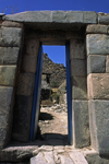 Ollantaytambo, Cuzco region, Peru: Inca doorway - Sacred Valley- Peruvian Andes - photo by C.Lovell
