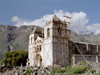 Peru - Caon del Colca (Arequipa region): restauring a church - photo by M.Bergsma