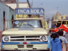 Lima, Peru: drink Inca Kola - Inca Cola truck - photo by M.Bergsma