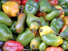 Cuzco, Peru: peppers in the market / pimientos - photo by M.Bergsma