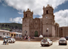 Puno, Peru: the Cathedral - Plaza de Armas - photo by M.Bergsma