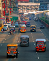 Manila city, Philippines - Jeepney busses - photo by B.Henry