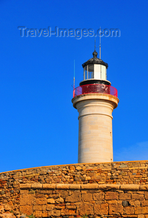 algeria443: Cherchell - Tipasa wilaya, Algeria / Algérie: the lighthouse | le phare - photo by M.Torres - (c) Travel-Images.com - Stock Photography agency - Image Bank