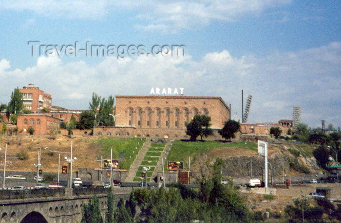 armenia12: Armenia - Yerevan: Ararat brandy factory - owned by Pernod Ricard - Admiral Isakov avenue (photo by M.Torres) - (c) Travel-Images.com - Stock Photography agency - Image Bank
