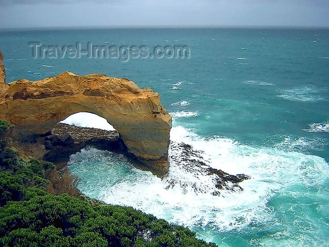australia456: Australia - Great Ocean Road (Victoria): the Arch - photo by Luca Dal Bo - (c) Travel-Images.com - Stock Photography agency - Image Bank
