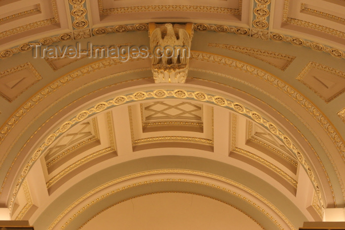 australia552: Australia - Melbourne (Victoria): decorations in the Legislative Assembly, Parliament of Victoria - ceiling - photo by R.Zafar - (c) Travel-Images.com - Stock Photography agency - Image Bank