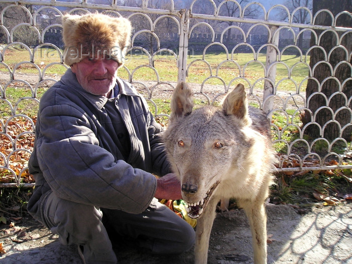 azer137: Sheki, Azerbaijan: the 'wolf man' (photo by F.MacLachlan) - (c) Travel-Images.com - Stock Photography agency - Image Bank