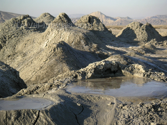 azer149: Azerbaijan - Gobustan / Qobustan / Kobustan - Qobustan Rayonu - Baki Sahari:  mud volcano - mud pool (photo by Austin Kilroy) - (c) Travel-Images.com - Stock Photography agency - Image Bank