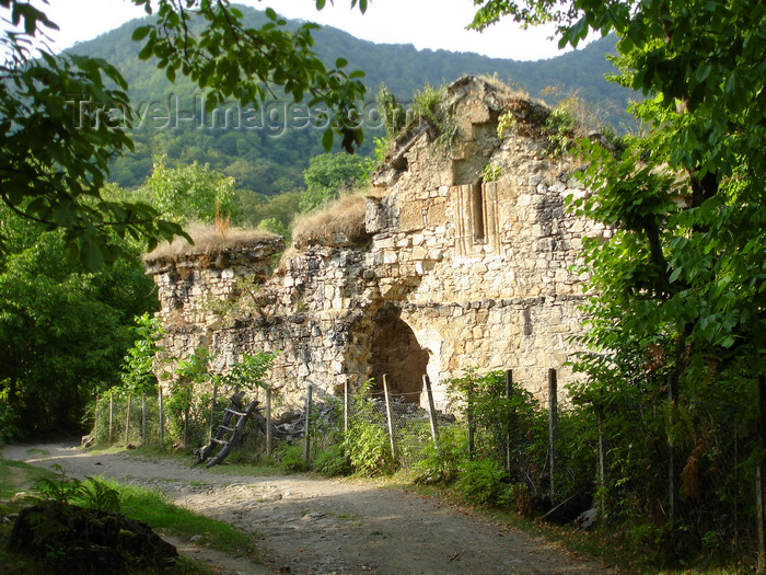 azer474: Azerbaijan - Lekit - Yeddi Kilisa - seven churches - a 12th century monastic complex - Albanian or Georgian, depending on the sources - photo by F.MacLachlan - (c) Travel-Images.com - Stock Photography agency - Image Bank