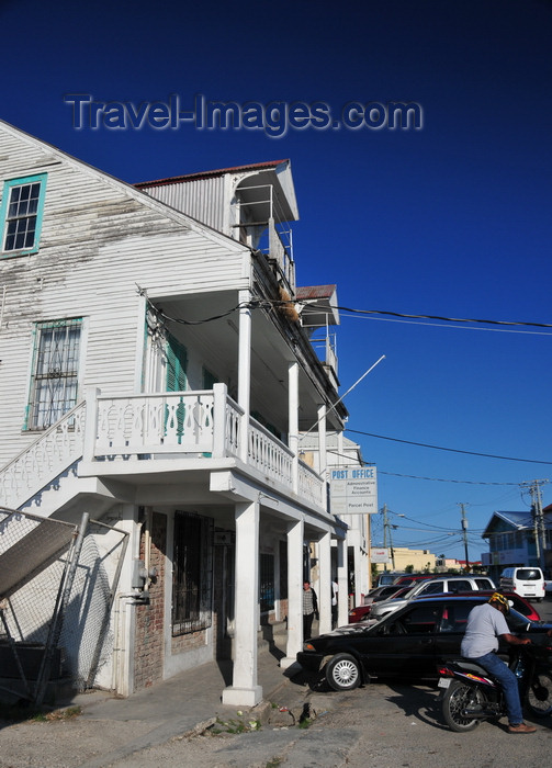 belize122: Belize City, Belize: Paslow Building - the Post Office - Northfront Street - Thomas Paslow was a 19th century Bayman who fought in the Battle of St. George's Caye - photo by M.Torres - (c) Travel-Images.com - Stock Photography agency - Image Bank