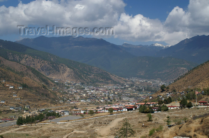 bhutan169: Bhutan - Thimphu - the city and the valley - photo by A.Ferrari - (c) Travel-Images.com - Stock Photography agency - Image Bank
