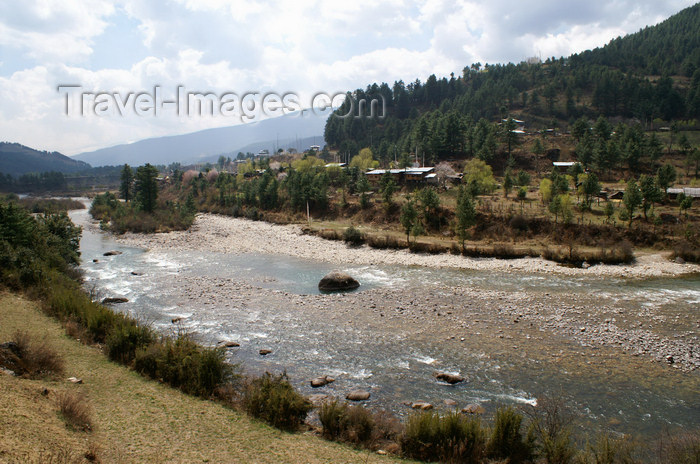 bhutan344: Bhutan - Bumthang valley - Bhumthang Chhu river - photo by A.Ferrari - (c) Travel-Images.com - Stock Photography agency - Image Bank