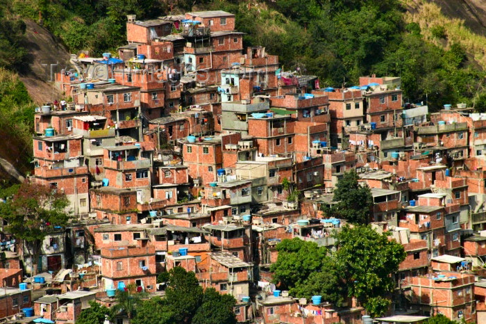 brazil150: Brazil / Brasil - Rio de Janeiro: Favela da Rocinha - slum - photo by N.Cabana - (c) Travel-Images.com - Stock Photography agency - Image Bank