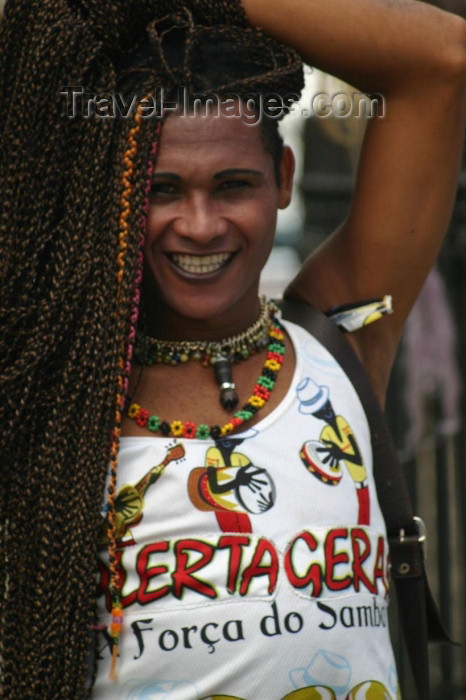 Brazil / Brasil - Salvador (Bahia): transgender person / transexual - photo  by N.Cabana 