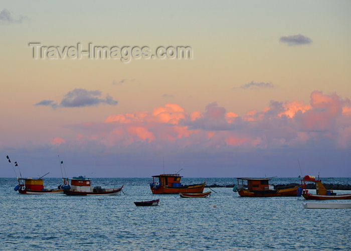 brazil68: Olinda, Pernambuco, Brazil: fishingboats at sunset - photo by M.Torres - (c) Travel-Images.com - Stock Photography agency - Image Bank