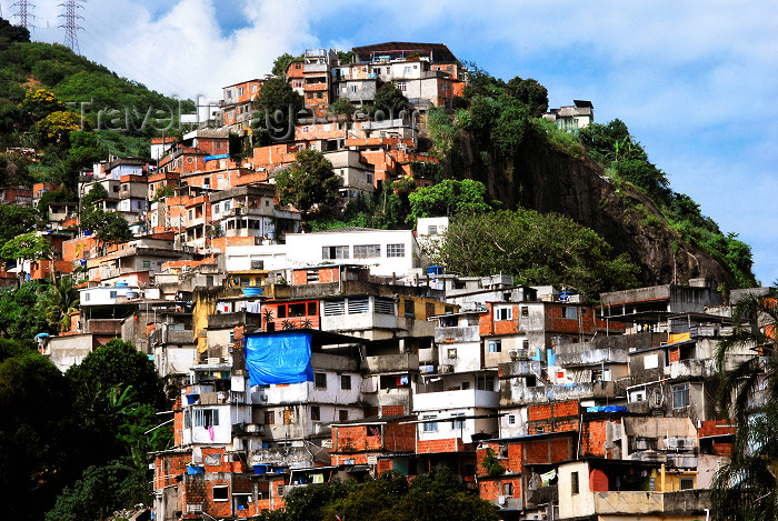 brazil78: Rio de Janeiro, Brazil: Matinha favela - shanty town | Favela do Matinha - photo by L.Moraes - (c) Travel-Images.com - Stock Photography agency - Image Bank