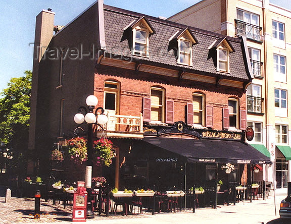 canada372: Canada / Kanada - Ottawa (National Capital Region): a cafe just off of Parliament Hill - Black Thorn Cafe - photo by G.Frysinger - (c) Travel-Images.com - Stock Photography agency - Image Bank