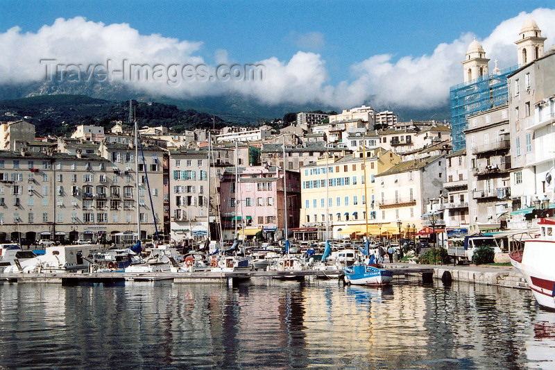 corsica180: Corsica - Bastia: vieux port - photo by M.Torres - (c) Travel-Images.com - Stock Photography agency - Image Bank
