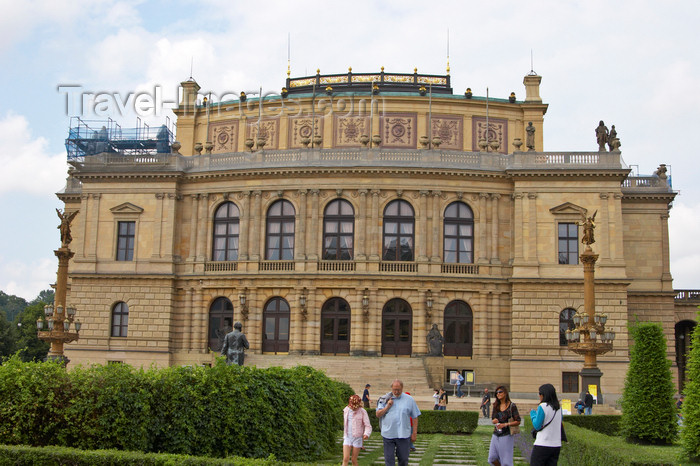 czech421: Antonin Dvorak Concert Hall, also known as the Rudolfinum. Prague, Czech Republic - photo by H.Olarte - (c) Travel-Images.com - Stock Photography agency - Image Bank