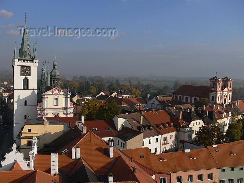 czech495: Czech Republic - Litomerice: town as seen from Kalich lookout - Usti nad Labem Region - photo by J.Kaman - (c) Travel-Images.com - Stock Photography agency - Image Bank