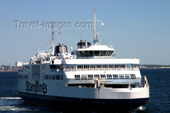 denmark40: Denmark -  Helsingør: the ferry from Helsingborg arrives - photo by C.Blam - (c) Travel-Images.com - Stock Photography agency - Image Bank