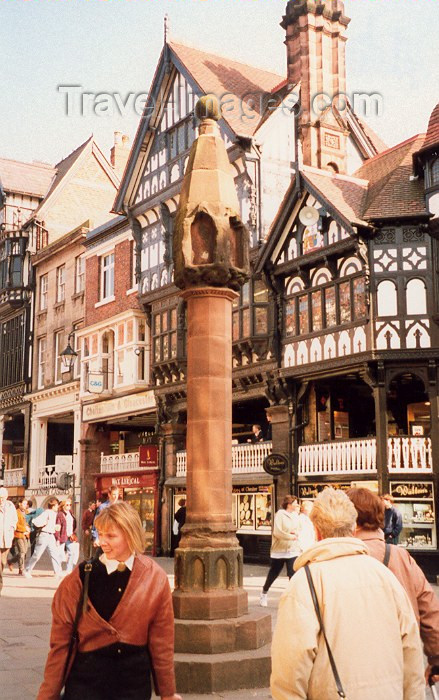 england114: Chester, Cheshire, North West England, UK: pillory - photo by M.Torres - (c) Travel-Images.com - Stock Photography agency - Image Bank