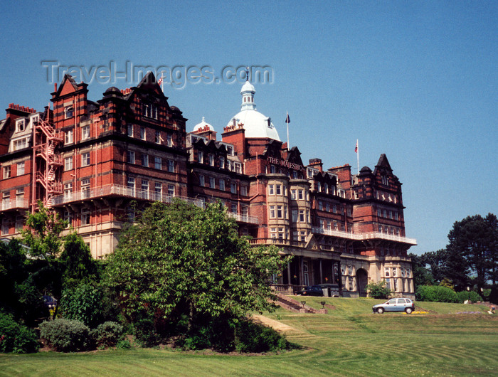 england14: Harrowgate, North Yorkshire, England: the Majestic Hotel - photo by M.Torres - (c) Travel-Images.com - Stock Photography agency - Image Bank