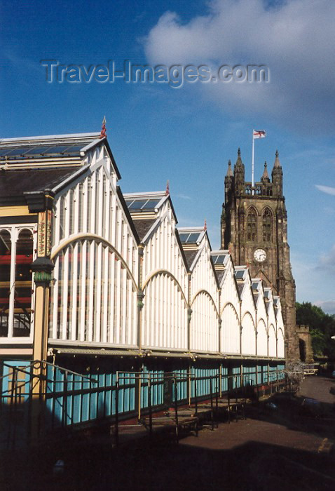 england62: Stockport (Greater Manchester): the market (photo by Miguel Torres) - (c) Travel-Images.com - Stock Photography agency - Image Bank