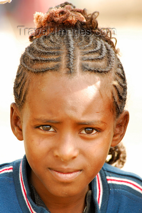 eritrea17: Eritrea - Asmara: typical hairstyle of Eritrean women - photo by E.Petitalot - (c) Travel-Images.com - Stock Photography agency - Image Bank
