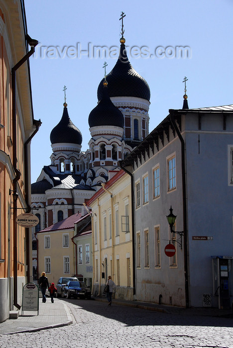 estonia185: Estonia, Tallinn: Alexander Nevsky Cathedral over old town - photo by J.Pemberton - (c) Travel-Images.com - Stock Photography agency - Image Bank