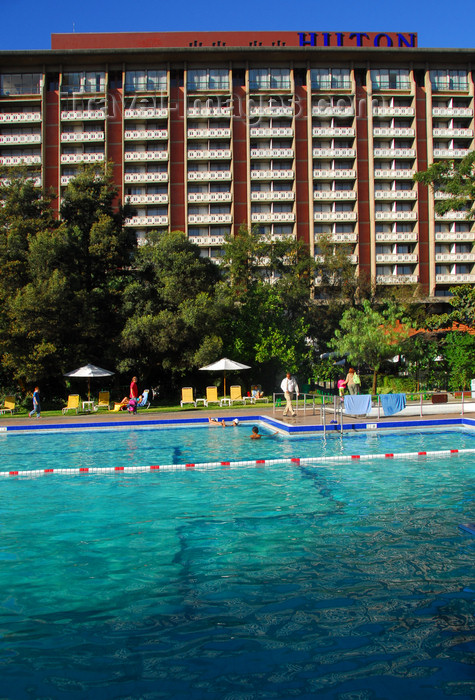 ethiopia131: Addis Ababa, Ethiopia: Hilton Addis Ababa hotel - view from the pool - photo by M.Torres - (c) Travel-Images.com - Stock Photography agency - Image Bank