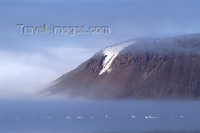 franz-josef15: Franz Josef Land Apolonov Island in morning fog - Arkhangelsk Oblast, Northwestern Federal District, Russia - photo by Bill Cain - (c) Travel-Images.com - Stock Photography agency - Image Bank
