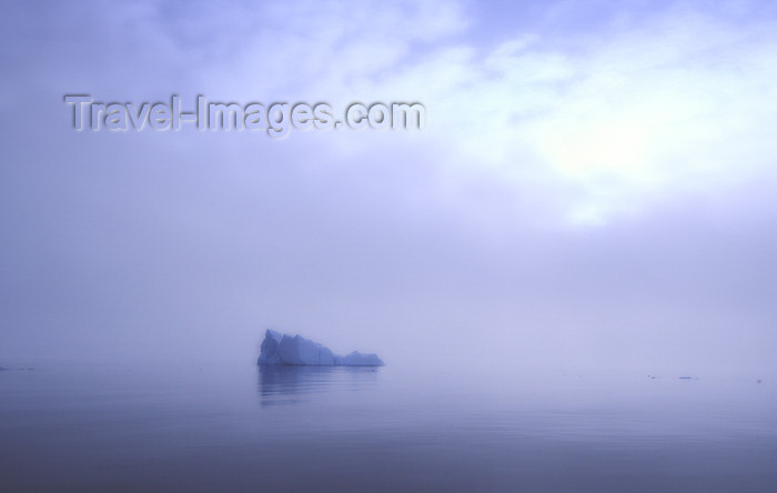 franz-josef28: Franz Josef Land Distant Iceberg in clearing fog - Arkhangelsk Oblast, Northwestern Federal District, Russia - photo by Bill Cain - (c) Travel-Images.com - Stock Photography agency - Image Bank