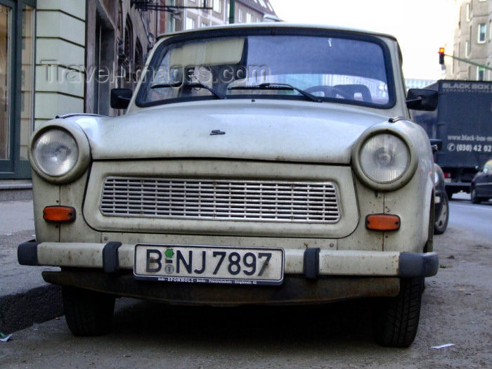 germany241: Berlin, Germany / Deutschland: DDR's Trabant still active - car - photo by M.Bergsma - (c) Travel-Images.com - Stock Photography agency - Image Bank