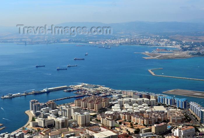 gibraltar48: Gibraltar: Reclamation Areas, Bay of Algeciras - photo by M.Torres - (c) Travel-Images.com - Stock Photography agency - Image Bank