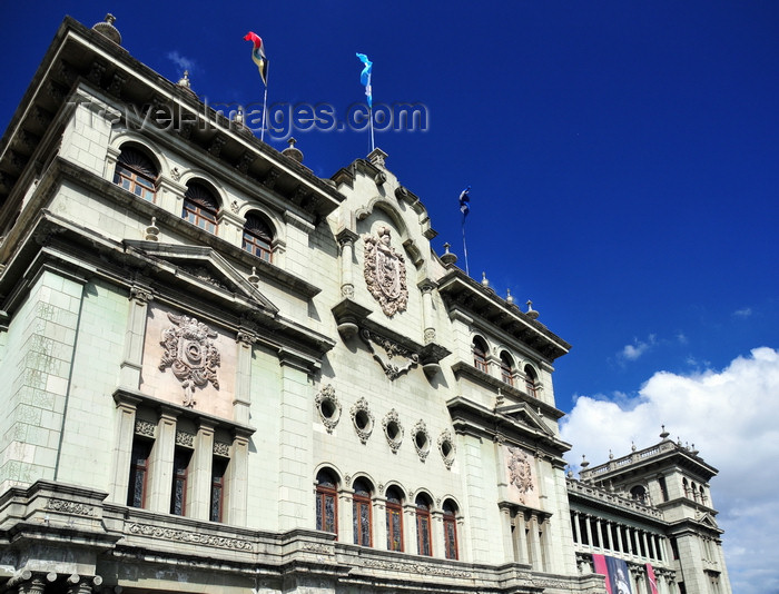 guatemala107: Ciudad de Guatemala / Guatemala city: National Palace of Culture - commissioned by President Jorge Ubico - Central Park - photo by M.Torres - (c) Travel-Images.com - Stock Photography agency - Image Bank