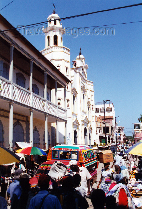 haiti20: Haiti - Jacmel / Jakmèl : the cathedral of St. Jaques and St. Philippe - photo by G.Frysinger - (c) Travel-Images.com - Stock Photography agency - Image Bank