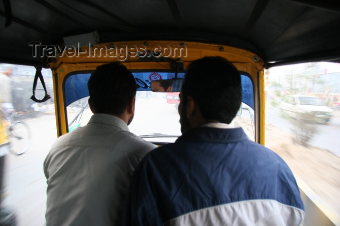 india419: Chandigarh - India: motor rickshaw ride - photo by J.Cave - (c) Travel-Images.com - Stock Photography agency - Image Bank
