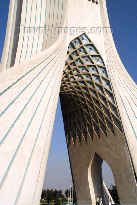 iran122: Iran - Tehran - Shahyad Monument - Azadi square -  entrance to the city - photo by M.Torres - (c) Travel-Images.com - Stock Photography agency - Image Bank