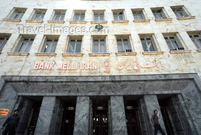 iran73 : Iran - Tehran - Bank Melli Iran - photo by M.Torres - (c) Travel-Images.com - Stock Photography agency - Image Bank