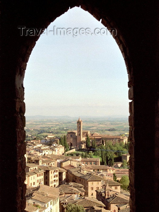 italy116: Italy / Italia - Siena (Toscany / Toscana) / FLR : from the Mangia tower - photo by M.Bergsma - (c) Travel-Images.com - Stock Photography agency - Image Bank