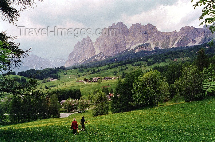 italy137: Cortina d'Ampezzo (Veneto - Belluno province): in the Dolomites - Unesco world heritage - photo by J.Rabindra - (c) Travel-Images.com - Stock Photography agency - Image Bank