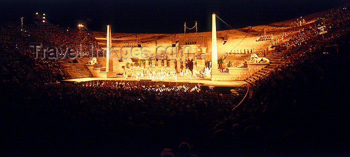 italy432: Italy - Verona, Veneto: opera - Giuseppe Verdi's Aida performed at the Arena di Verona - photo by W.Allgower - (c) Travel-Images.com - Stock Photography agency - Image Bank